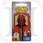 Star Wars DARTH MAUL Painted Licensed Universal 6-Pin Cylinder Key Blank