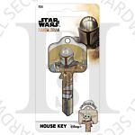 Star Wars Mandalorian KEY00154 6-Pin UL2 Universal Section Cylinder Key Blank