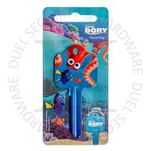 Disney Finding Dory - Hank Universal UL2 6-Pin Cylinder Key Blank