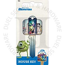 Disney-Pixar Monsters Inc KEY00156 6-Pin UL2 Universal Section Cylinder Key Blank