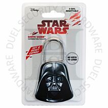 Star Wars Head Shaped Darth Vader Keyless Combination Padlock