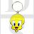 Warner Bros Looney Tunes - Tweety Pie Big Face Enamelled Licensed Keychain-Keyring