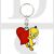 Warner Bros Looney Tunes - Tweety Pie Heart Enamelled Licensed Keychain-Keyring