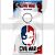 Marvel RK38537 Captain America Civil War Split Head Rubber Keychain-Keyring