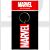 Marvel RK38461 The Marvel Logo Licensed Rubber Keychain-Keyring