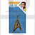 Star Trek RK38994C Insignia Licenced Rubber Keychain-Keyring