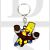 The Simpsons Bart Simpson Catapult Enamelled Licensed Keychain-Keyring