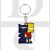 The Simpsons Bart Simpson - BART Enamelled Licensed Keychain-Keyring