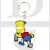 The Simpsons Bart Simpson Spray Paint Enamelled Licensed Keychain-Keyring