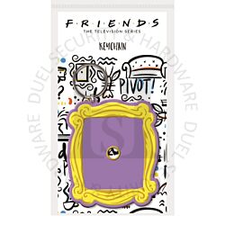 Friends The Television Series RK38922C Frame Licensed Rubber Keychain-Keyring