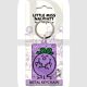 Little Miss MK38907C Little Miss Naughty Premium Steel Licensed Keychain-Keyring