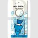 Mr Men MK38911C Mr Cool Premium Steel Licensed Keychain-Keyring