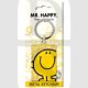 Mr Men MK38912C Mr Happy Premium Steel Licensed Keychain-Keyring