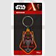 Star Wars RK38488C Force Awakens Tie Fighter Licenced Rubber Keychain-Keyring