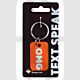 Text Speak KRA830C OMG Premium Steel Licensed Keychain-Keyring