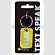 Text Speak KRA831C WTF Premium Steel Licensed Keychain-Keyring