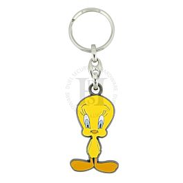 Warner Bros Looney Tunes - Tweety Pie Enamelled Licensed Keychain-Keyring